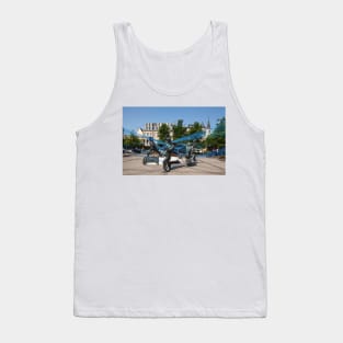 Luxembourg; City; Place; old town; Houses; Place du Theater Tank Top